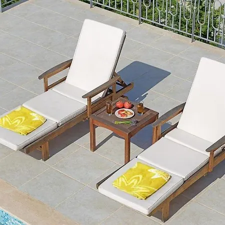 Villa Sleeps 6 Pool Air Con Wifi Antipata (Erisos)